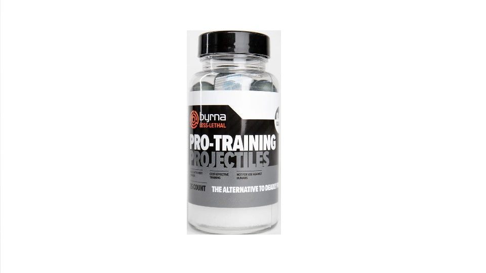 Byrna .61 Cal Pro-Training Projectiles (25 Count)