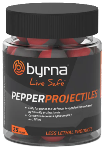 Byrna .68 Cal Pepper Projectiles (5 or 25 count)